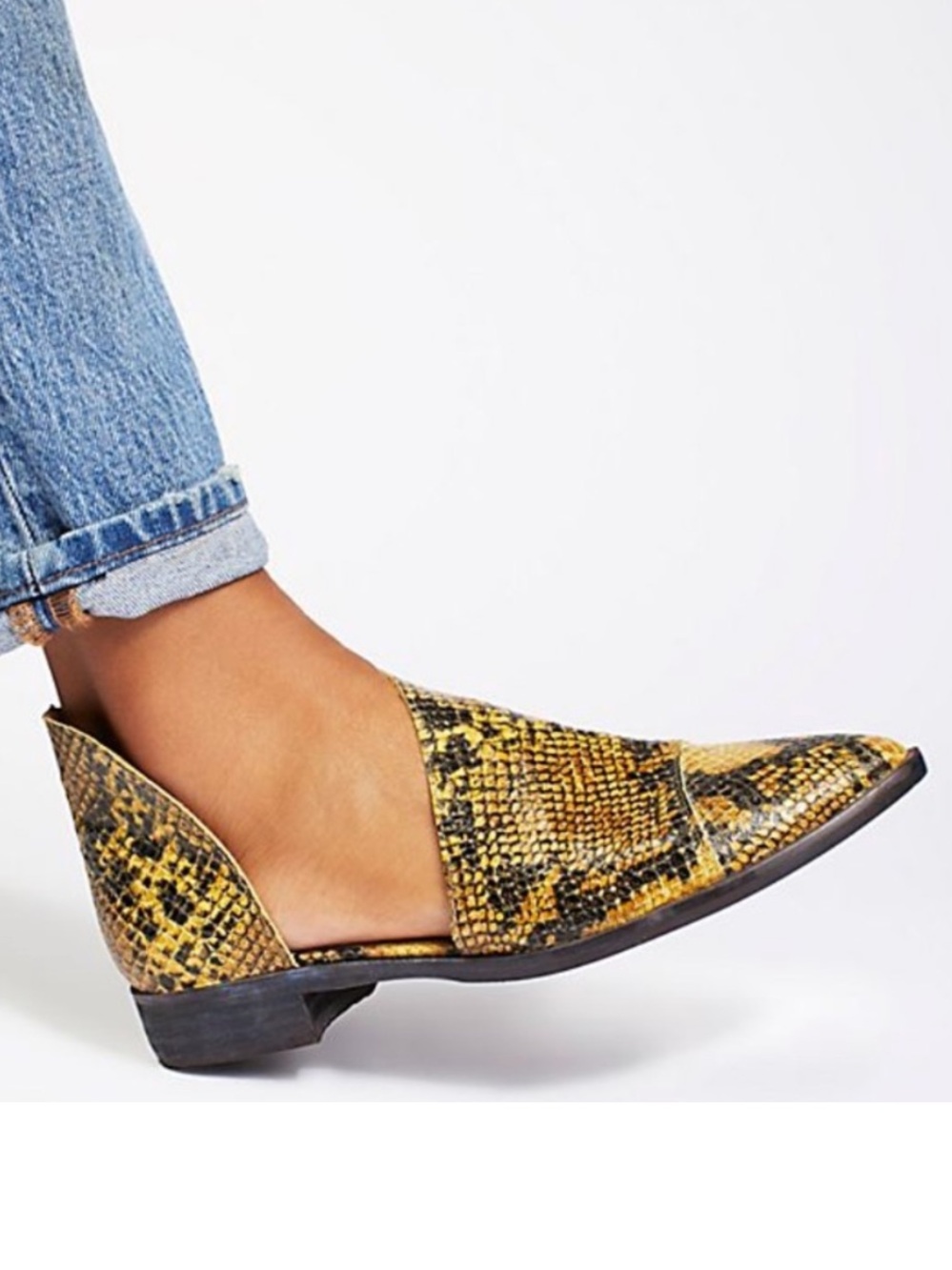 NEW. Free People Royale Flat. NEW IN BOX - Picture 3 of 8